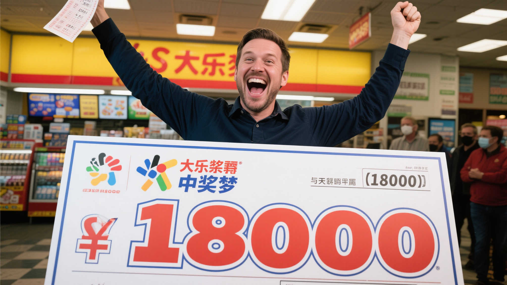 男子喜中大乐透1800万激动彻夜难眠 次日迅速兑奖 男子喜中大乐透1800万激动彻夜难眠 次日迅速兑奖