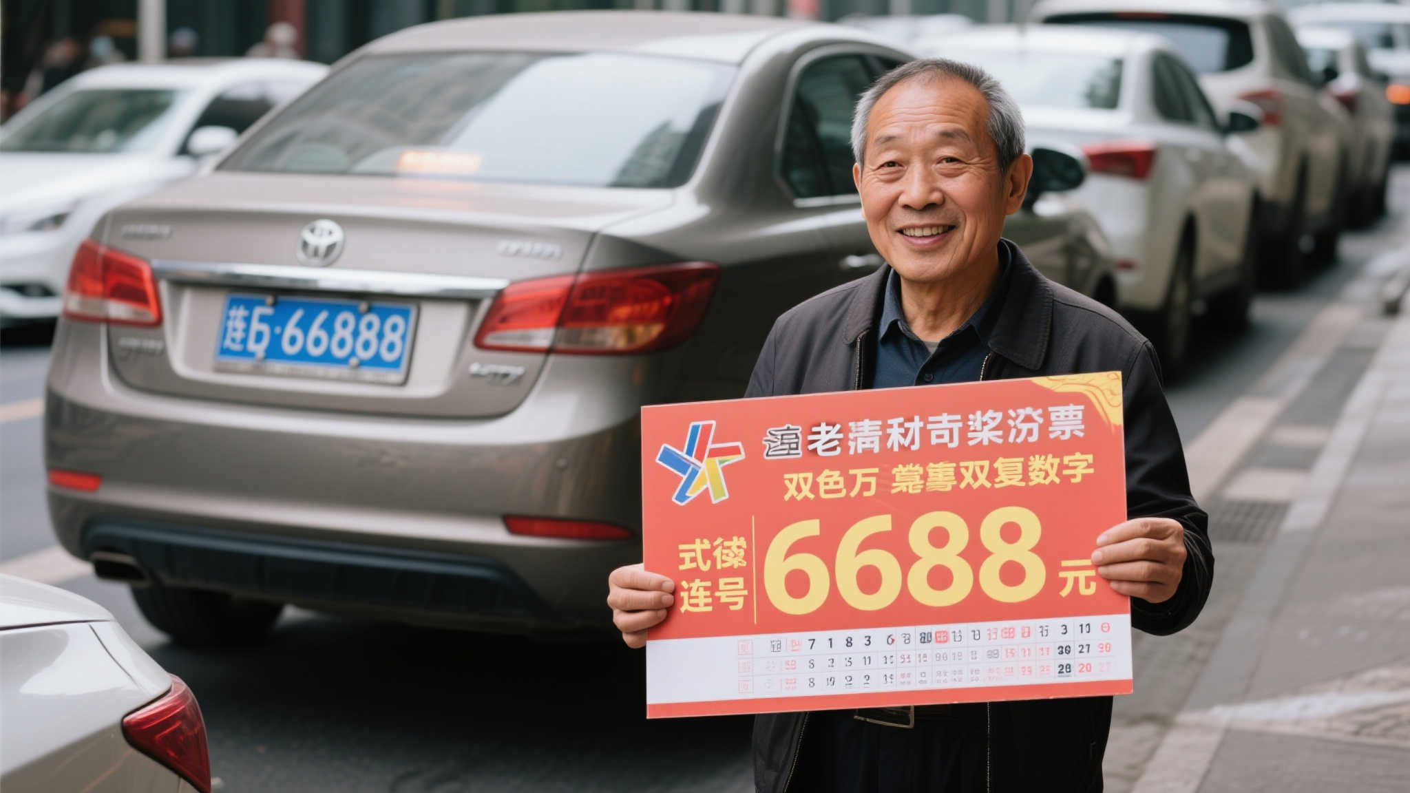 20年老彩民喜中双色球816万 灵感源自车牌号组合 20年老彩民喜中双色球816万 灵感源自车牌号组合