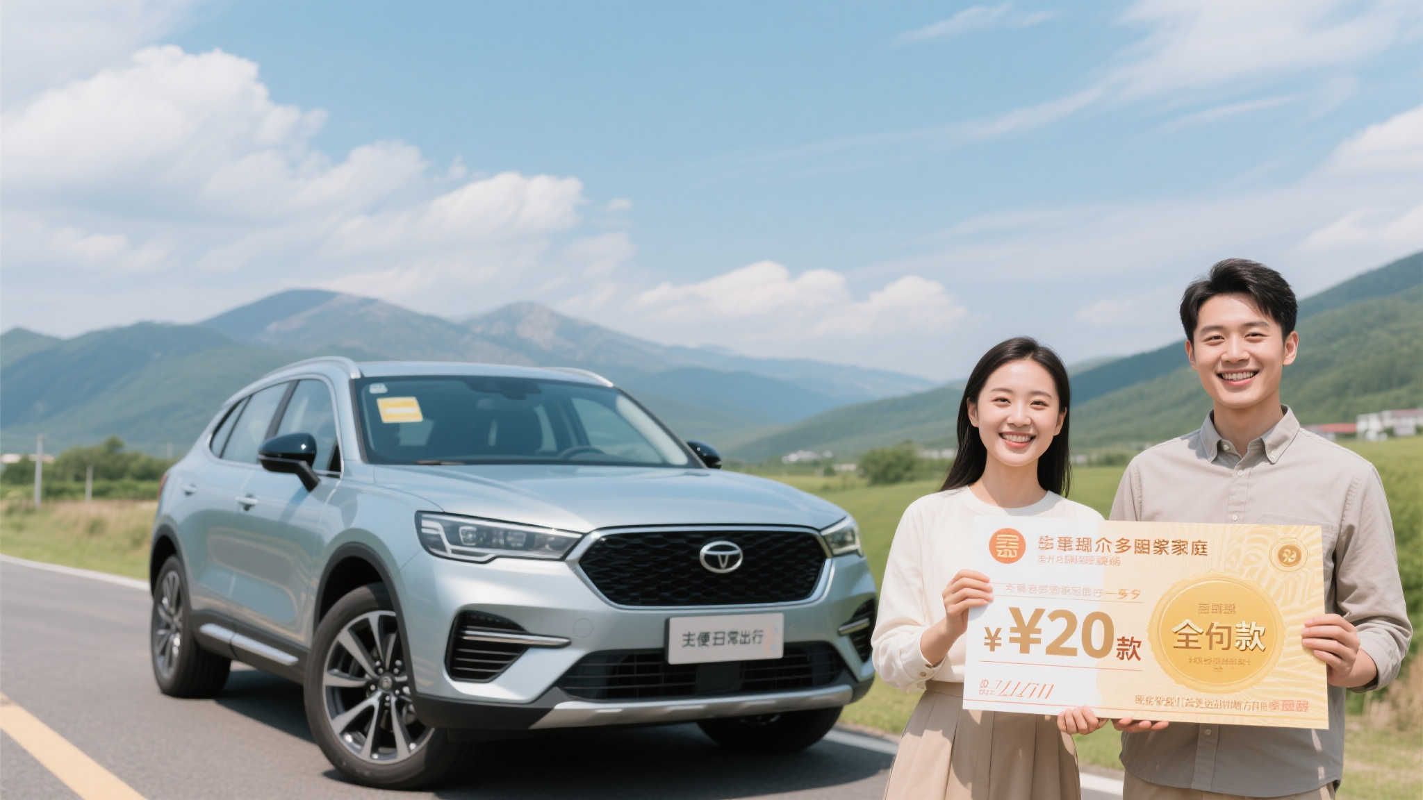 小夫妻旅行途中喜中福彩80万 计划全款购置新车