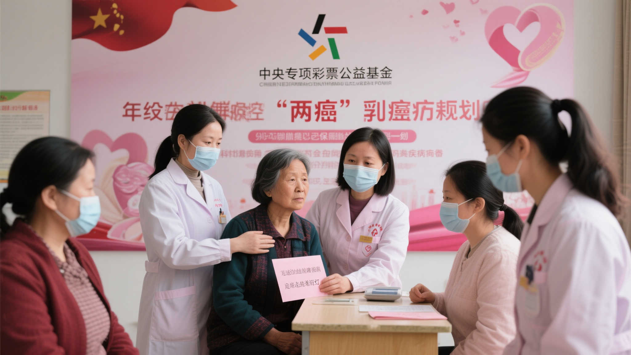 中央专项彩票公益金救助,两癌受助妇女获援一二九团 中央专项彩票公益金救助,两癌受助妇女获援一二九团