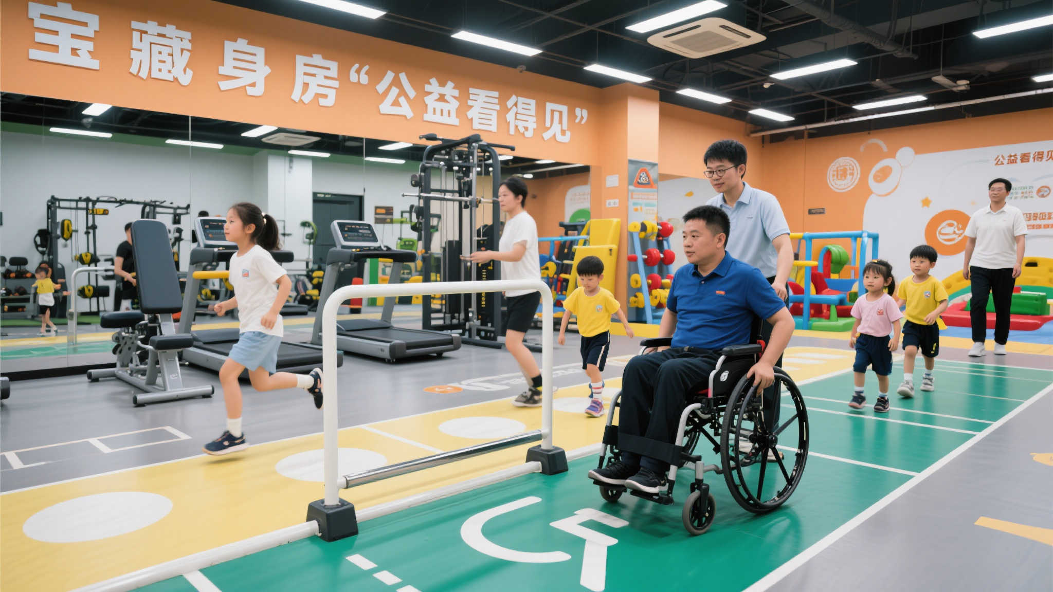 家门口的公益健身房,体彩助力健康生活! 家门口的公益健身房,体彩助力健康生活!