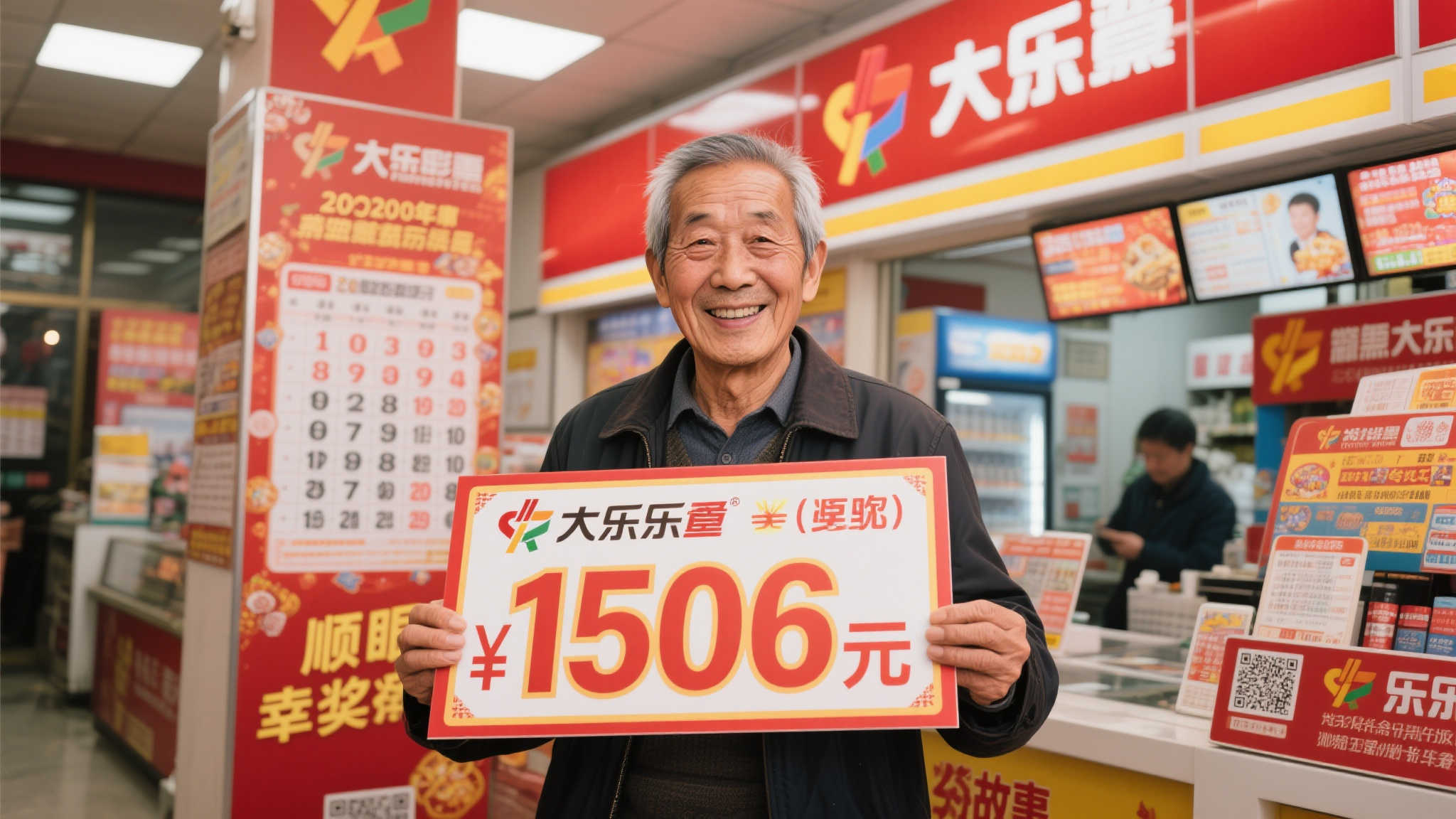 20年资深彩民揽获大乐透1506万，选号全凭眼缘
