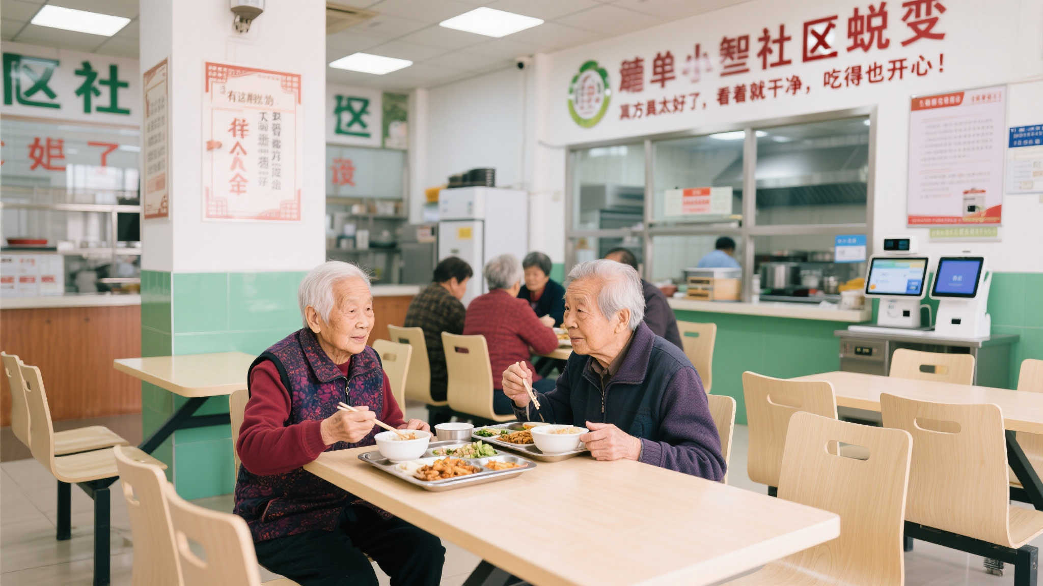 公益福彩携手焕新长者饭堂，温暖河源生活