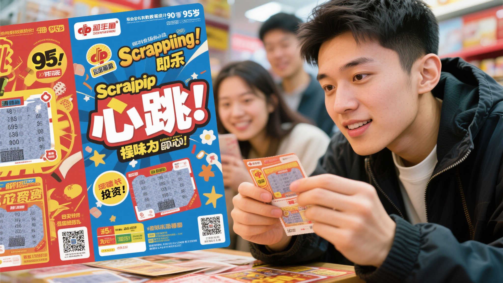 90后女生刮刮乐喜中50万,奖金数字让她头晕目眩 90后女生刮刮乐喜中50万,奖金数字让她头晕目眩