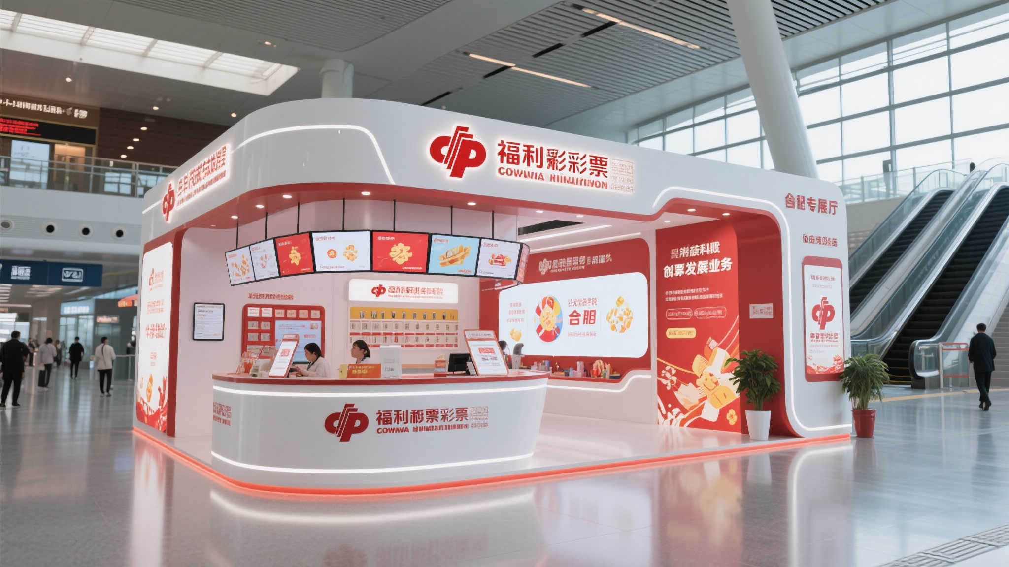 创新跨界合作，安徽福彩倾力呈现合肥高铁南站展厅新风貌
