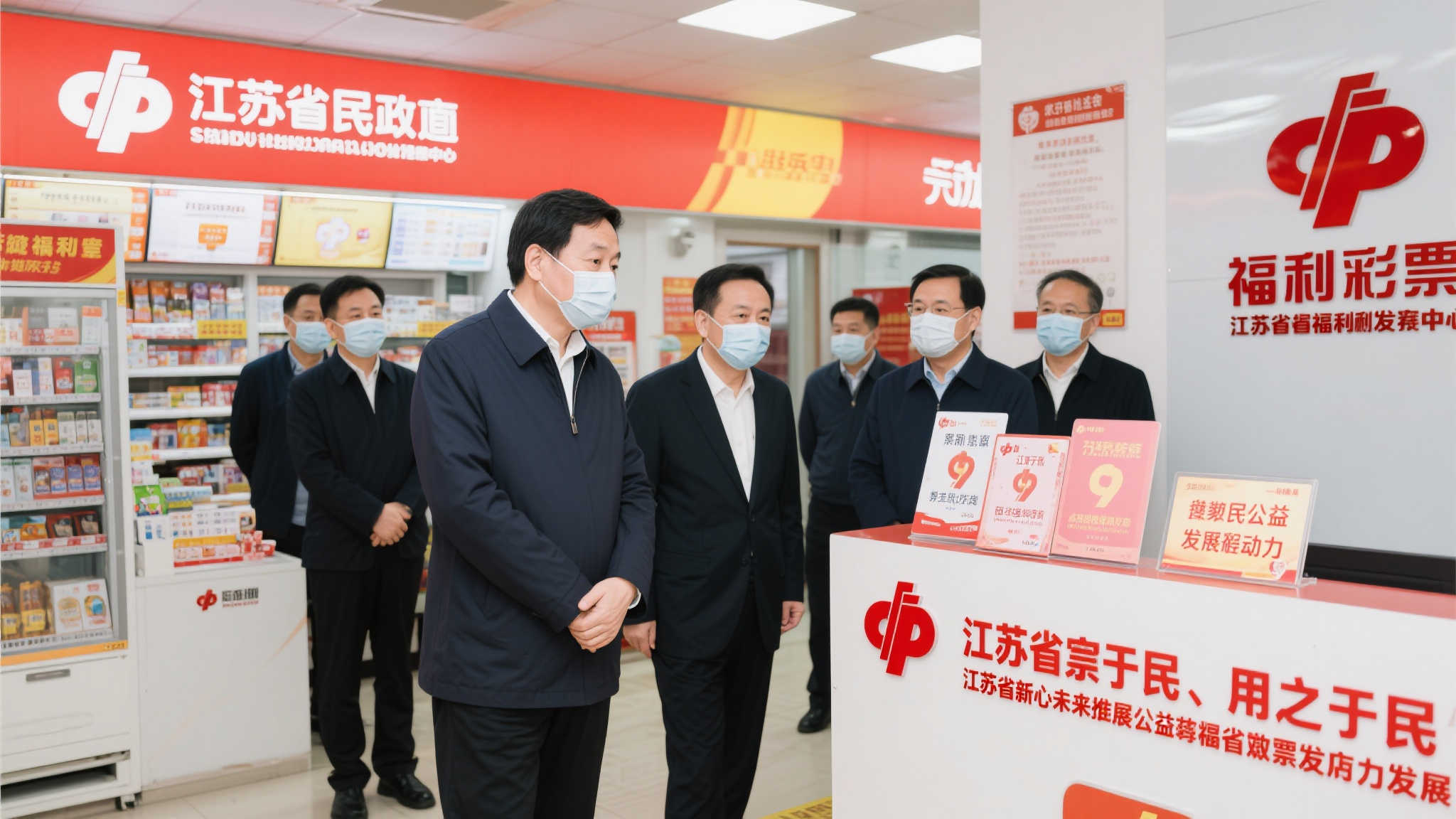江苏省民政厅厅长赴福利彩票中心开展调研