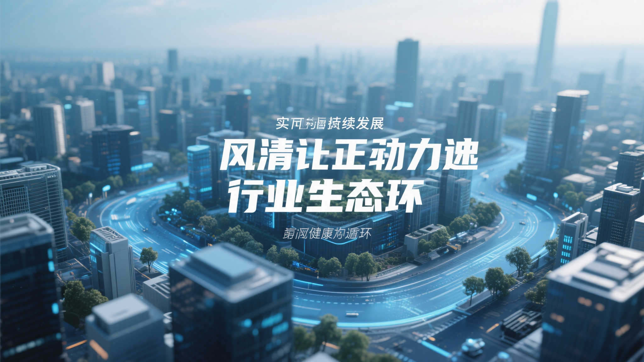 致力打造清明正气活力行业生态 致力打造清明正气活力行业生态