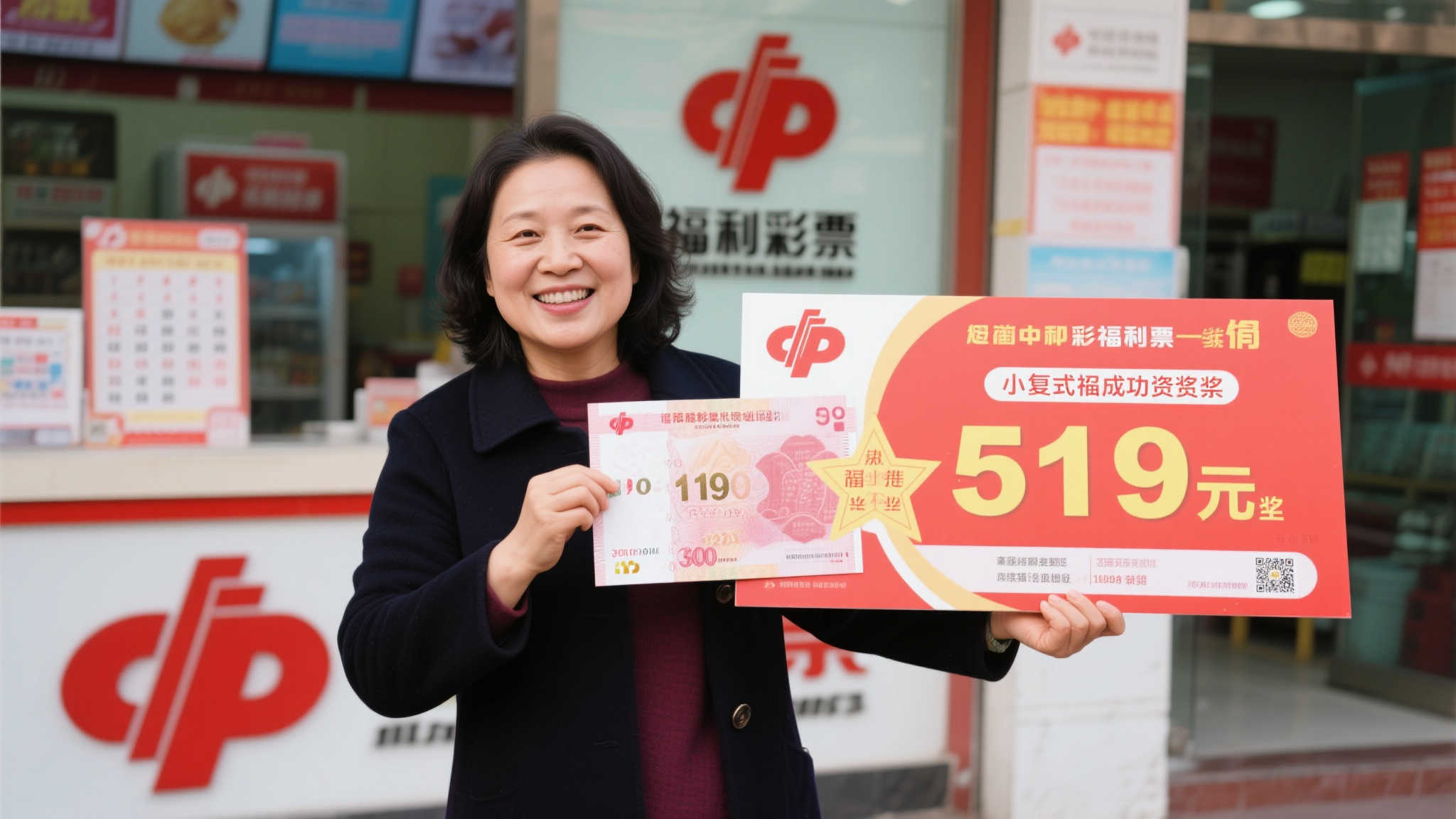 女子巧选小复式中福彩519万，奖金助力提升生活品质
