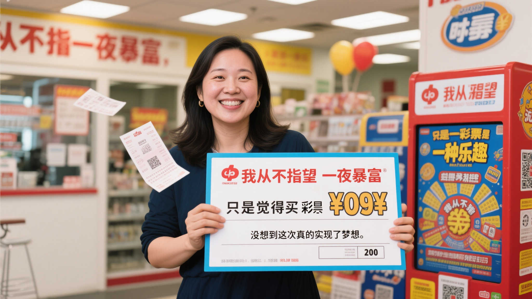 80后姐姐喜中大乐透3599万 每期坚持投入150元