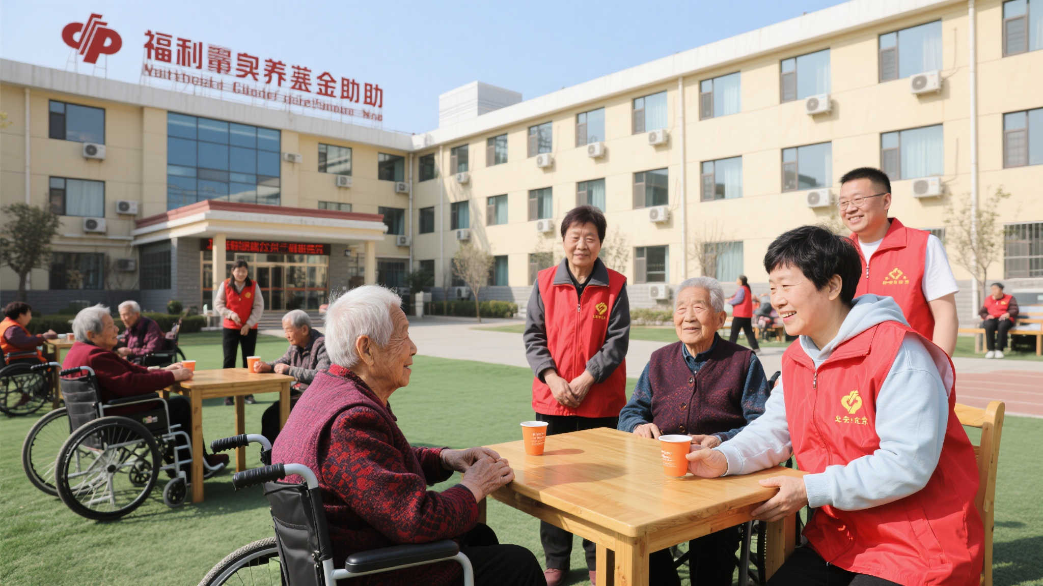 公益福彩承善举，敬老爱老铸德行