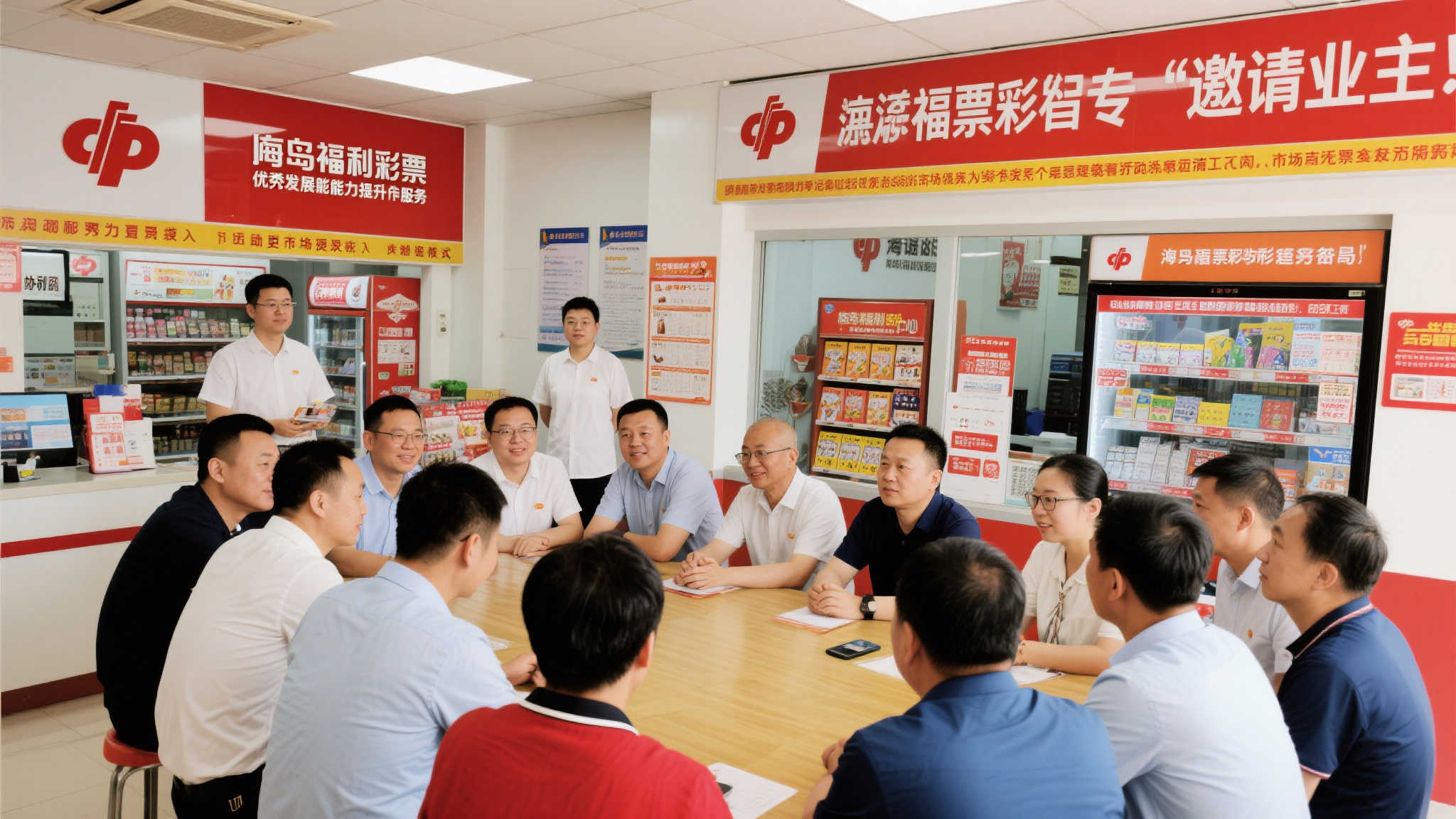 秦皇岛福彩携手业主，共谋发展新篇章